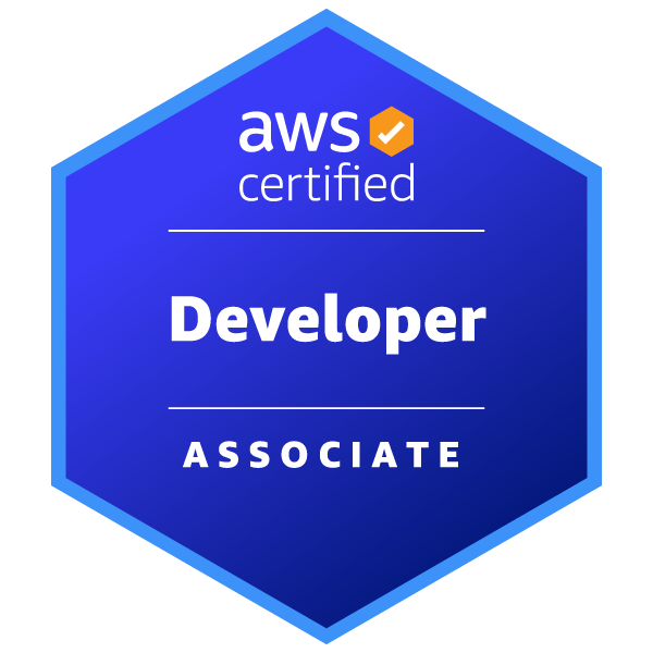 AWS Certified Developer – Associate badge